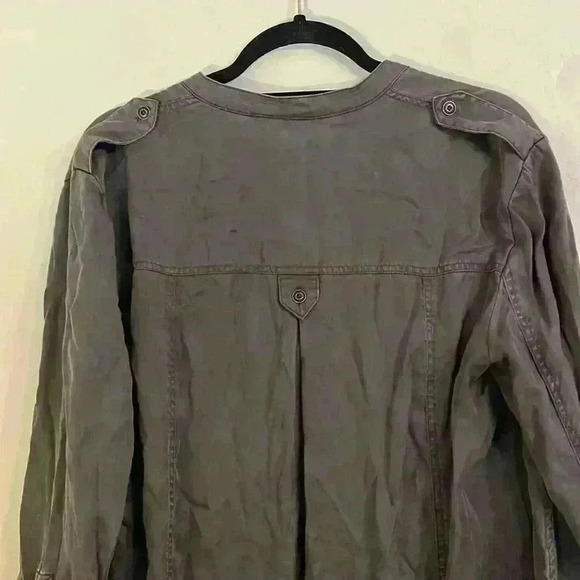 Holding Horses Anthropologie tencel Mariona shirt dress cowgirl Boho size 16 - Picture 8 of 13